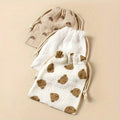 Drawstring Canvas Storage Bags | Printed Dust-Proof Organizers Drawstring Storage Bag QXL 3pcs
