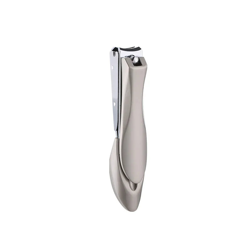 Stainless Steel Nail Clipper – Sharp Curved Blade for Home Use Nail Clipper QXL Gray