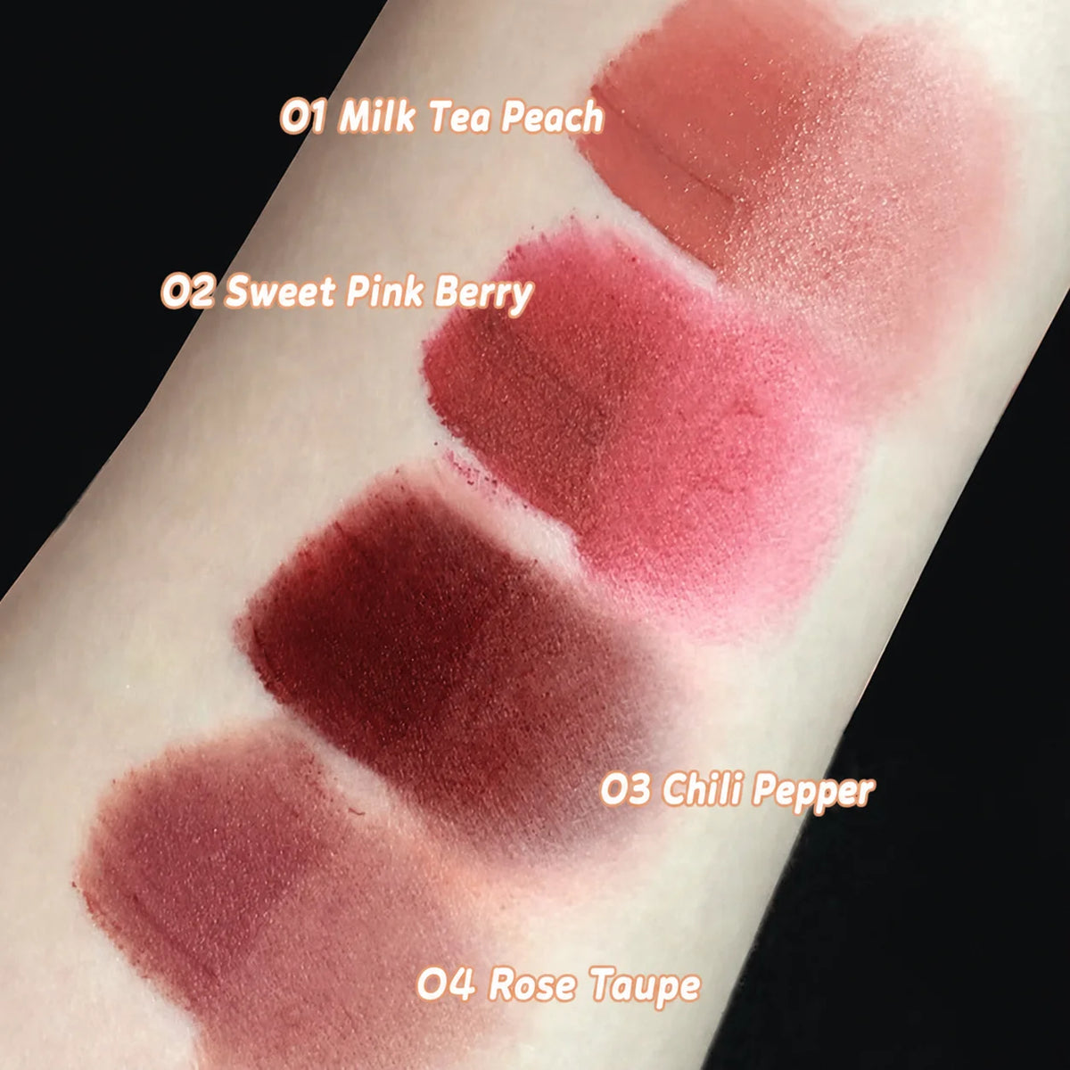 Cute Bear Velvet Matte Lip Mud | Waterproof Long-Lasting Lip Tint Matte Lip Tint QXL