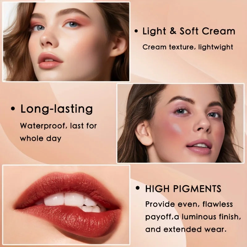 BEYONDBEAUTY 12-Color Moisturizing Lip Gloss Lipstick Palette Lip Color Palette QXL
