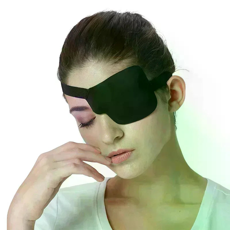 3D Foam Concave Eye Patch | Adjustable Black Eyeshade Eye Patch QXL