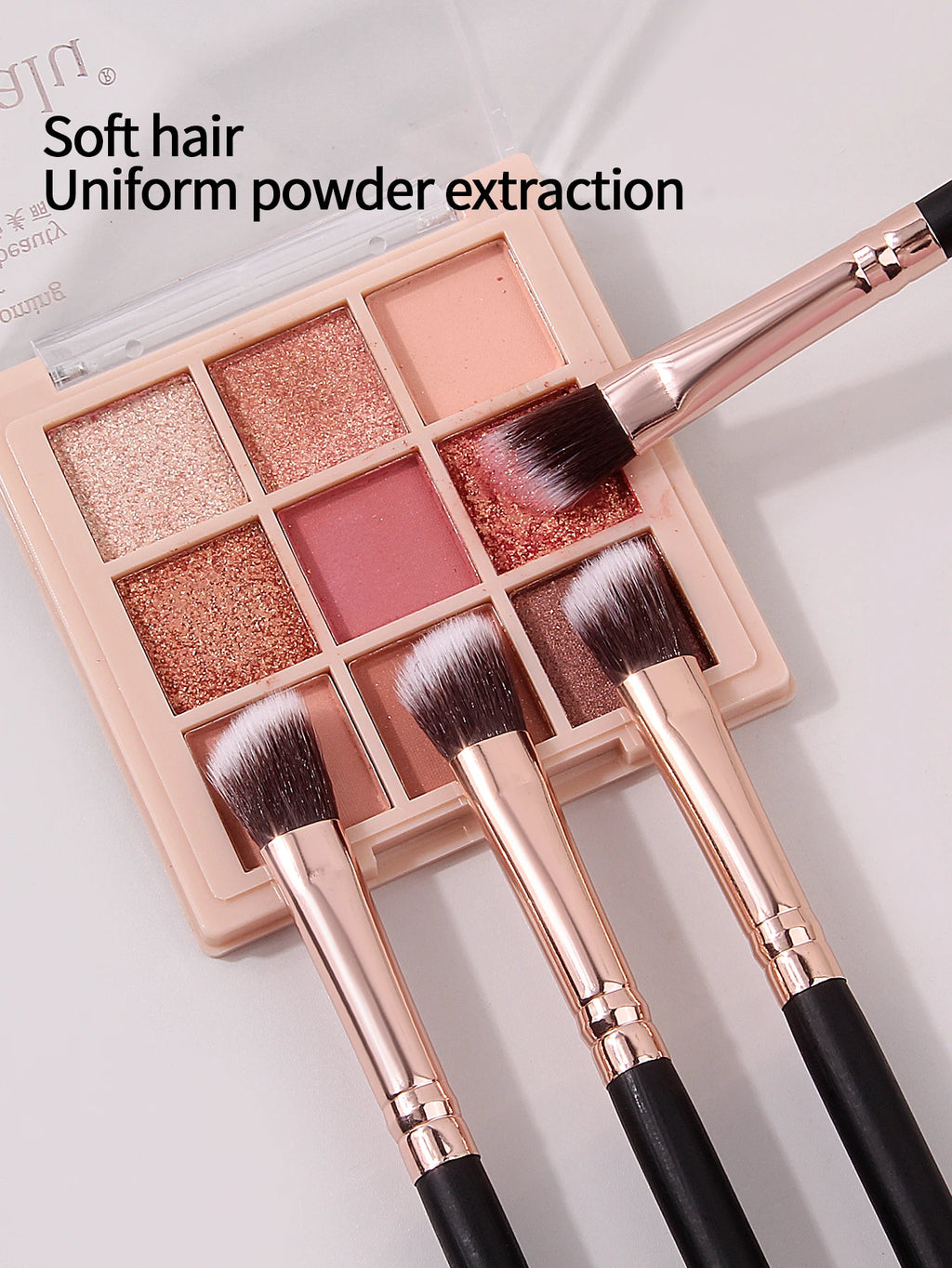 KOSSHOW 6-Pc Eye Makeup Brush Set | Shadow & Blending Eye Makeup Brush Set QXL