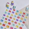 5D Cat Nail Stickers | Rainbow Kitten Cartoon Decals Nail Art Stickers QXL to5701