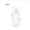 Needle Tip Squeeze Bottles 5–100ml | Glue & Oil Applicator Needle Tip Applicator Bottle QXL white 100ml