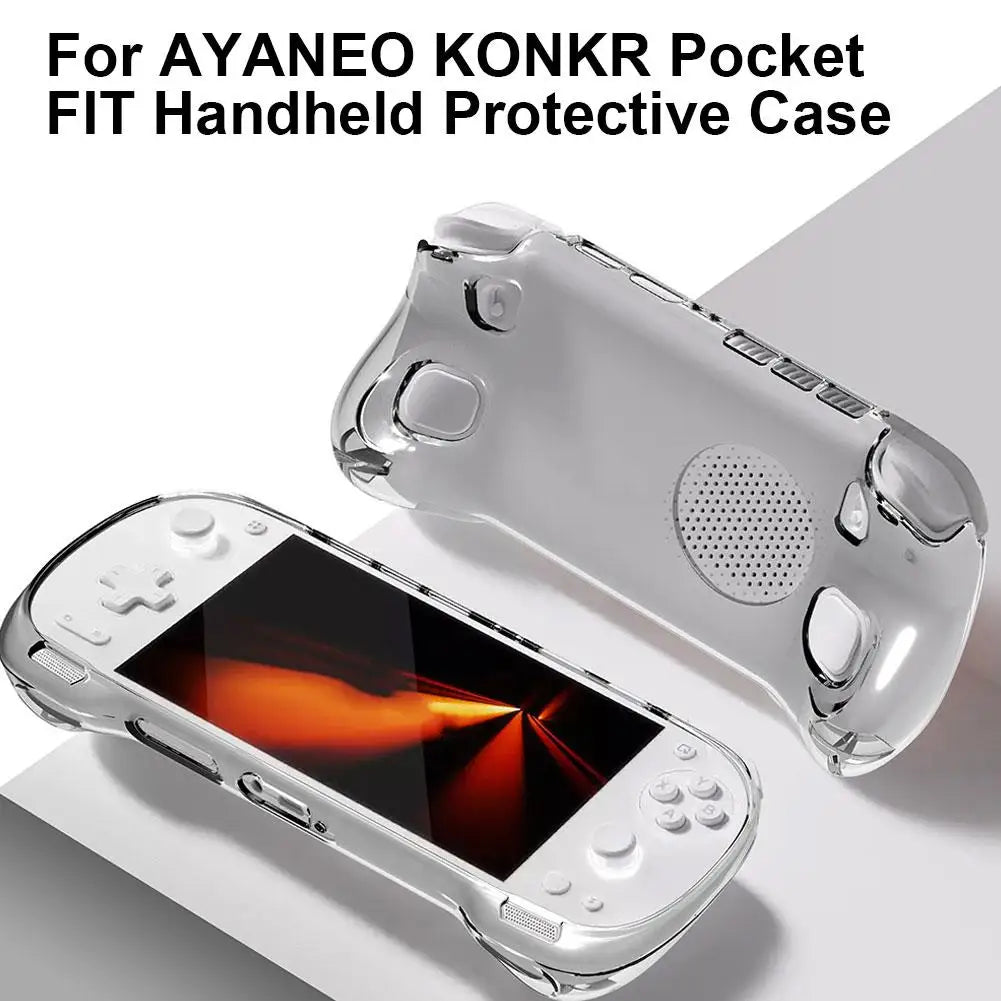 AYANEO KONKR Pocket FIT TPU Case – Clear Lightweight Cover Gaming Console Case QXL