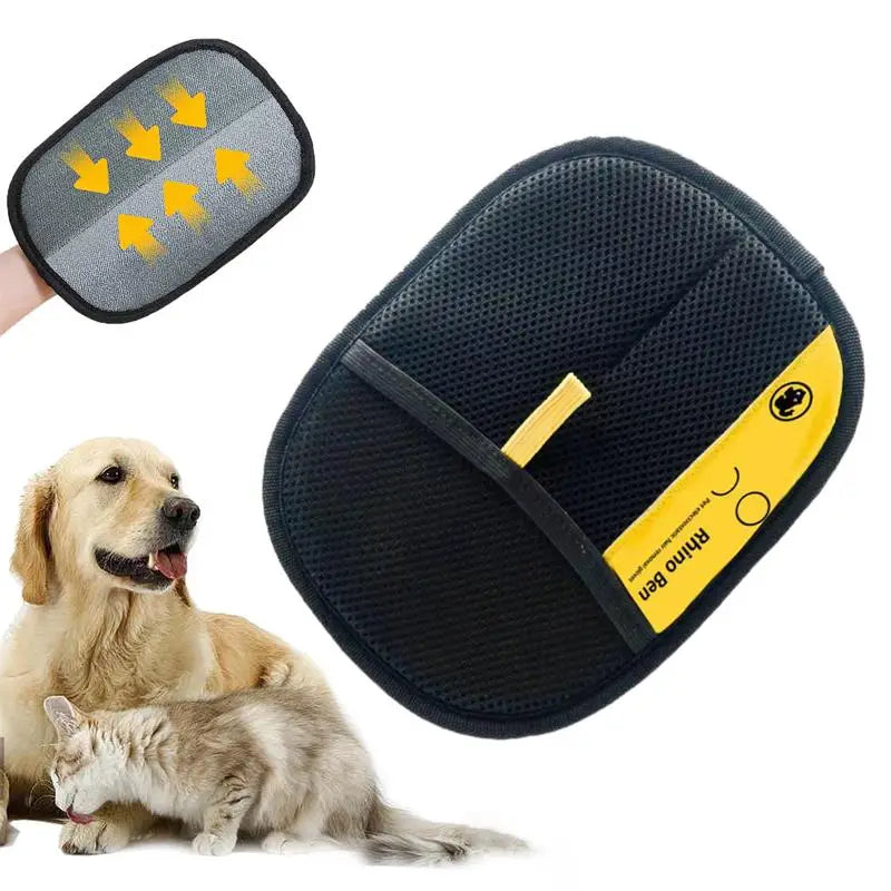 Electrostatic Pet Hair Remover Glove for Cats & Dogs Pet Grooming Glove QXL