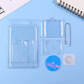 Mini NFC CD Disc Case Keychain | DIY Customizable Pendant Keychain Pendant QXL A2
