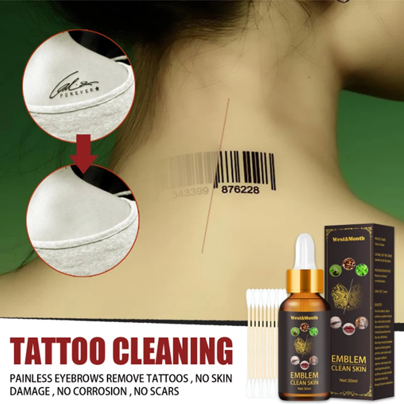 30ml Tattoo Fading Liquid | Microblading Pigment Corrector Tattoo Fading Liquid QXL