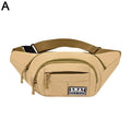 Waterproof Camouflage Sling Waist Bag | Hiking & Travel Sling Waist Bag QXL Khaki