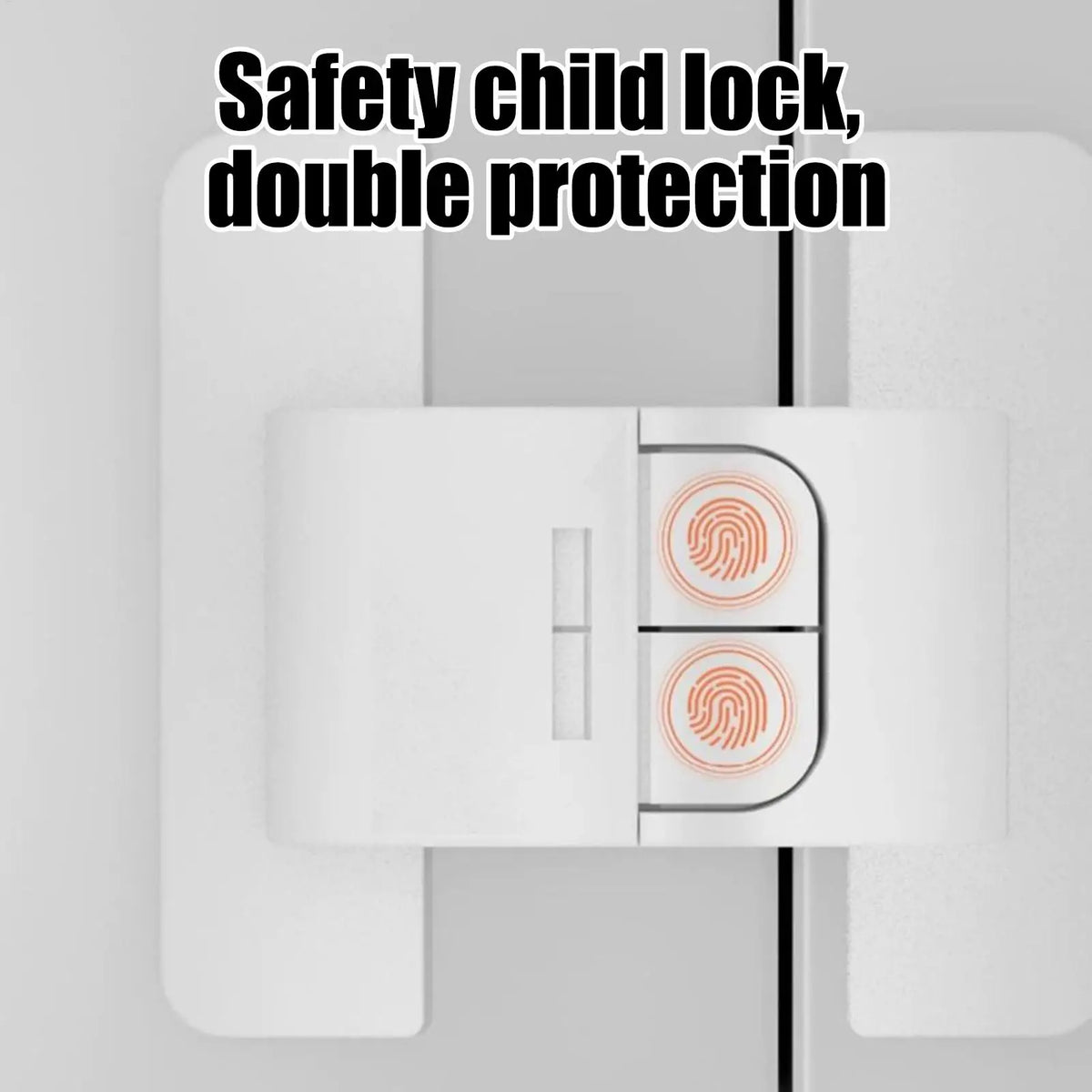 Baby Safety Fridge & Cabinet Lock | Anti-Open Buckle Baby Safety Lock QXL