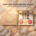 Gilded Radiance Eyeshadow Palette | Shimmer & Matte Shades Eyeshadow Palette QXL 2g