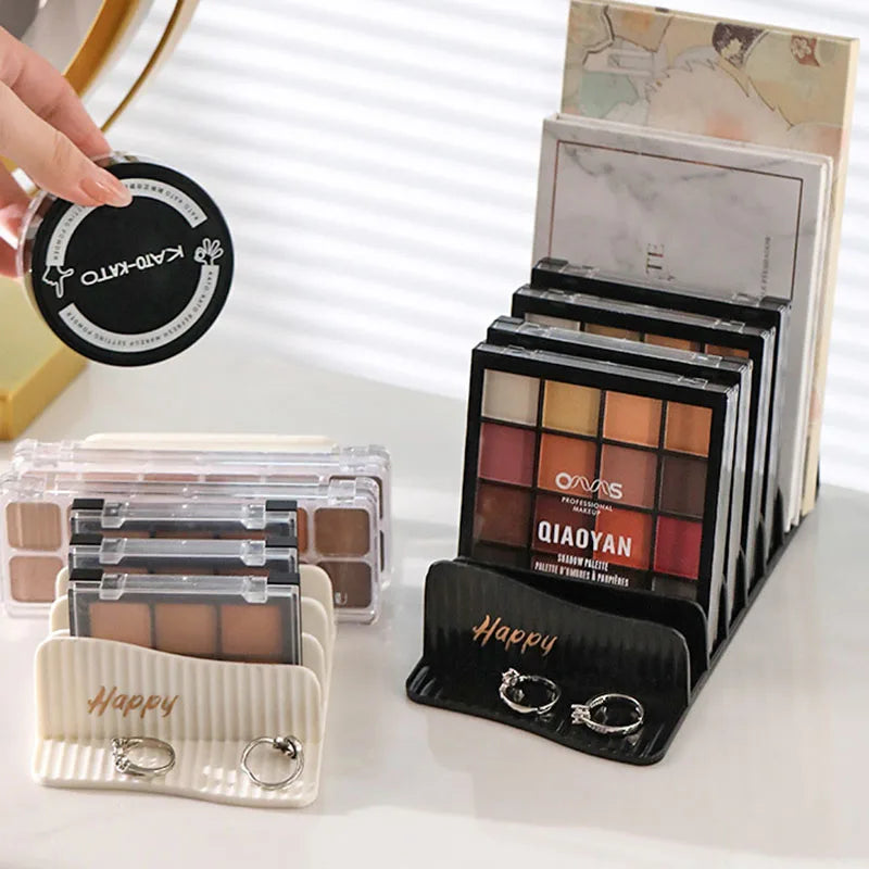 6-Section Makeup Eyeshadow Palette Organizer Tray | PP Plastic Makeup Organizer Tray QXL