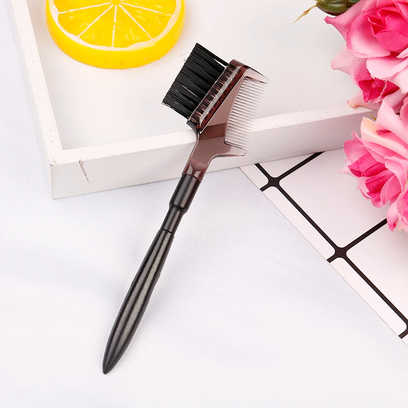 Double-Ended Eyebrow Comb & Brush | Eyelash Applicator Eyebrow Comb Brush QXL
