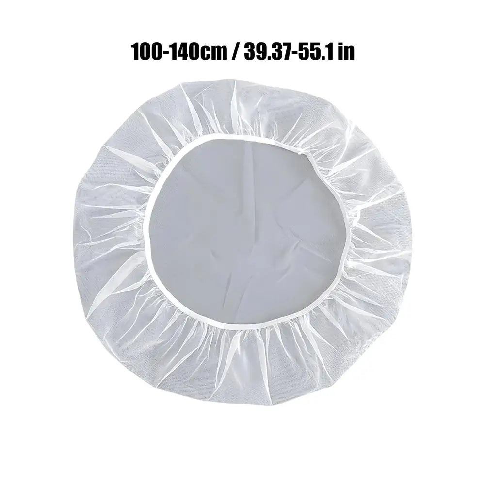 Heavy-Duty Rain Barrel Screen Fly-Proof Mesh Filter Cover Rain Barrel Screen QXL White 3XL