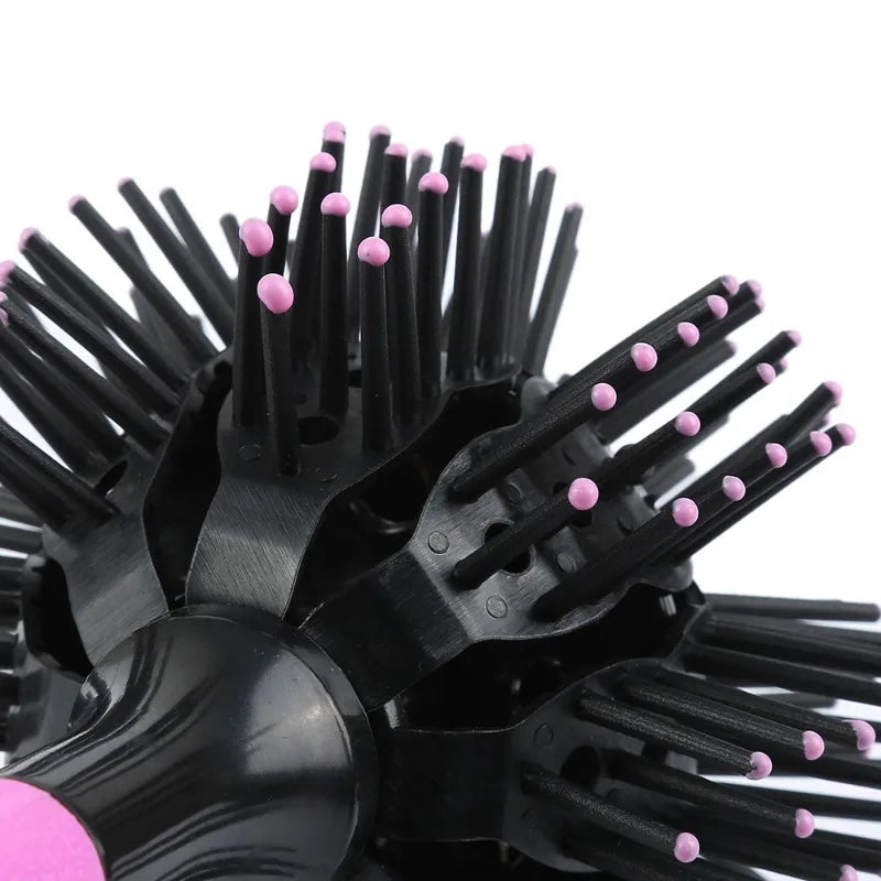360° Spherical Ball Hair Brush – Detangling Comb for Curly Hair Spherical Hair Brush QXL