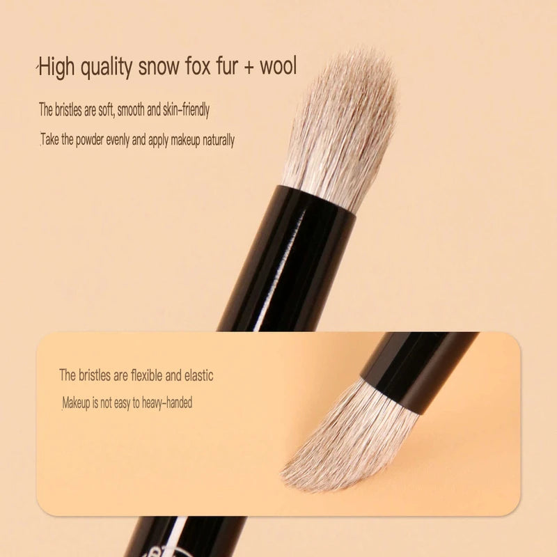 B96 Goat Hair Smudge Detail Brush | Soft Round Eye Shadow Eye Shadow Brush QXL