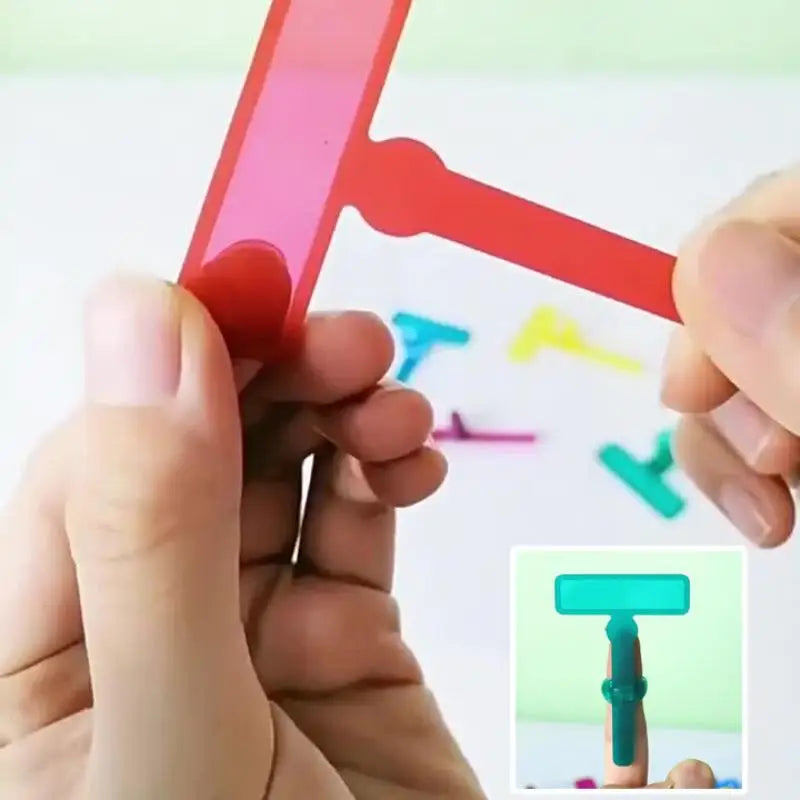 Guided Reading Strips & Finger Rings | Multicolor Overlays Reading Overlay Strip QXL