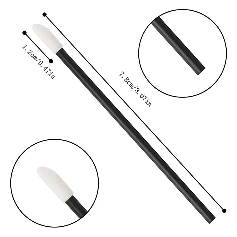 Disposable Mascara Wands & Lash Brushes – 50/100 Pack Disposable Mascara Wand QXL