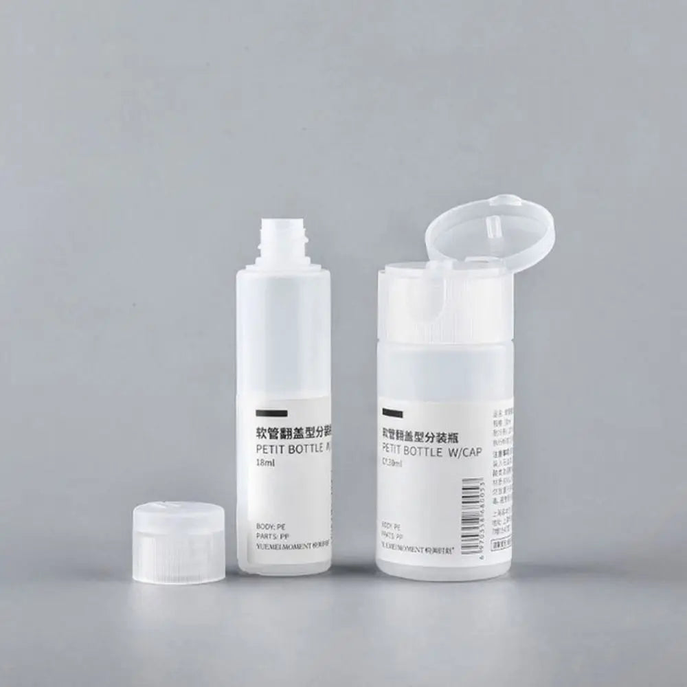 Flip-Top Refillable Squeeze Bottles | 30–400ml Lotion Refillable Travel Bottle QXL