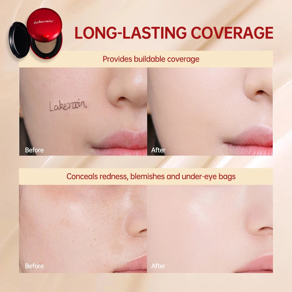 Air Cushion CC Cream Foundation 12 Colors | SPF Waterproof Air Cushion Foundation QXL