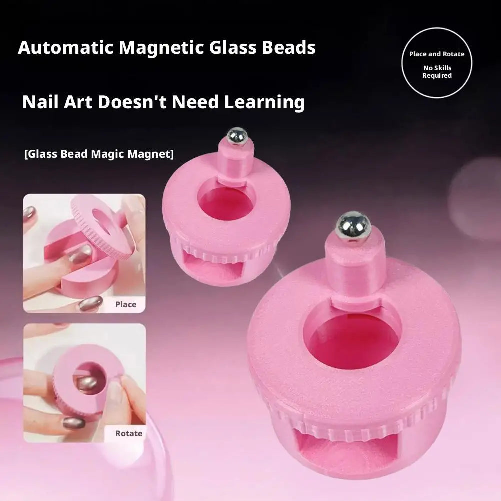 Rotating Cat Eye Magnet Tool for Gel Nail Polish Art Nail Art Magnet Tool QXL