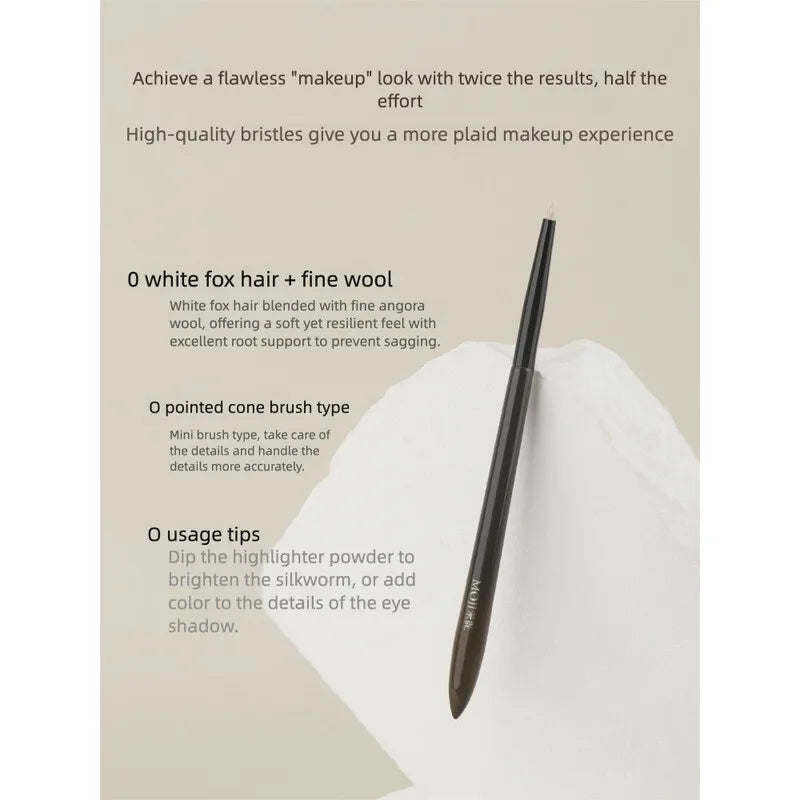 L30 Tapered Detail Eyeshadow Brush | Goat Hair Blending Eyeshadow Blending Brush QXL