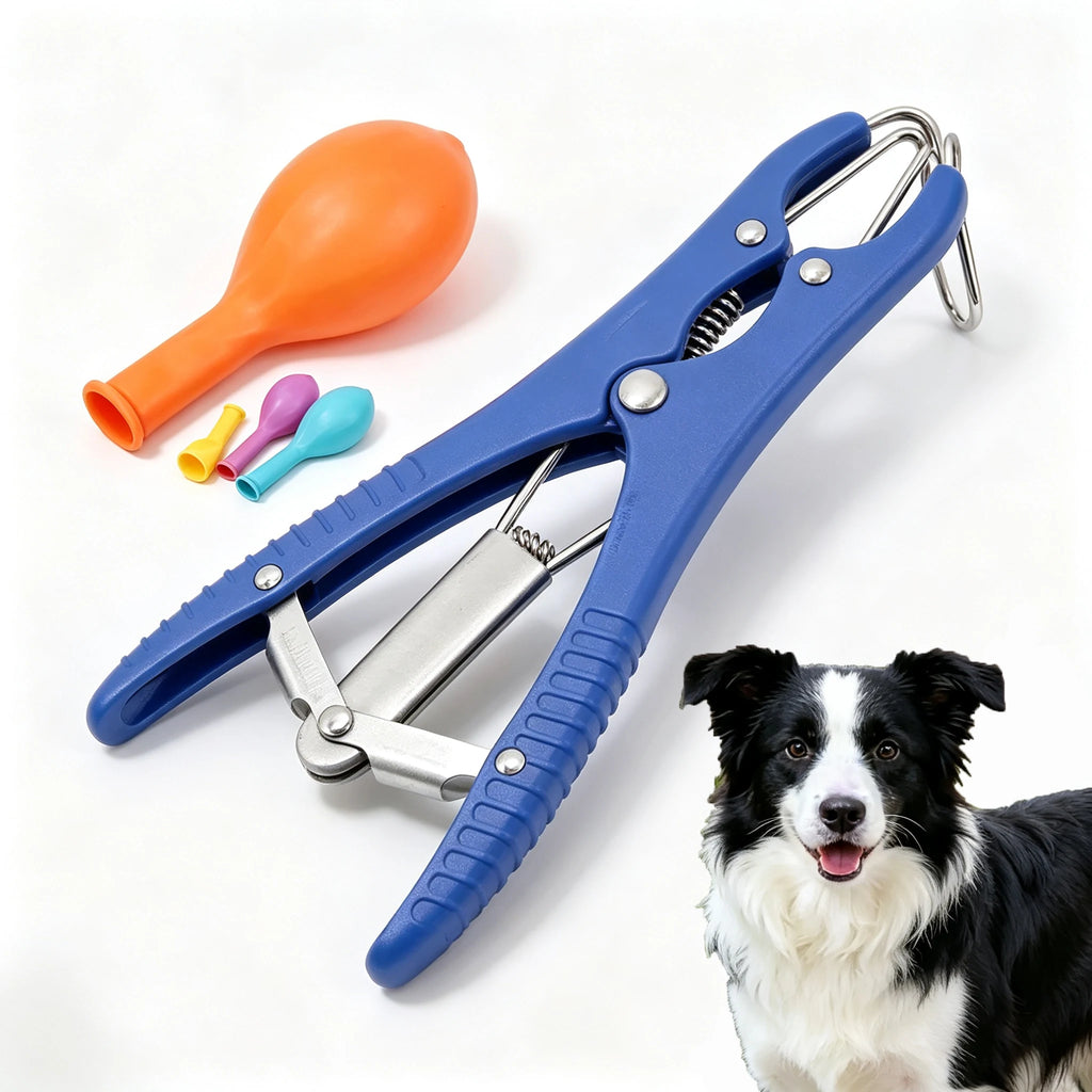 Disposable Dog Balloon Paw Boots with Expander Plier Set Dog Paw Boots QXL