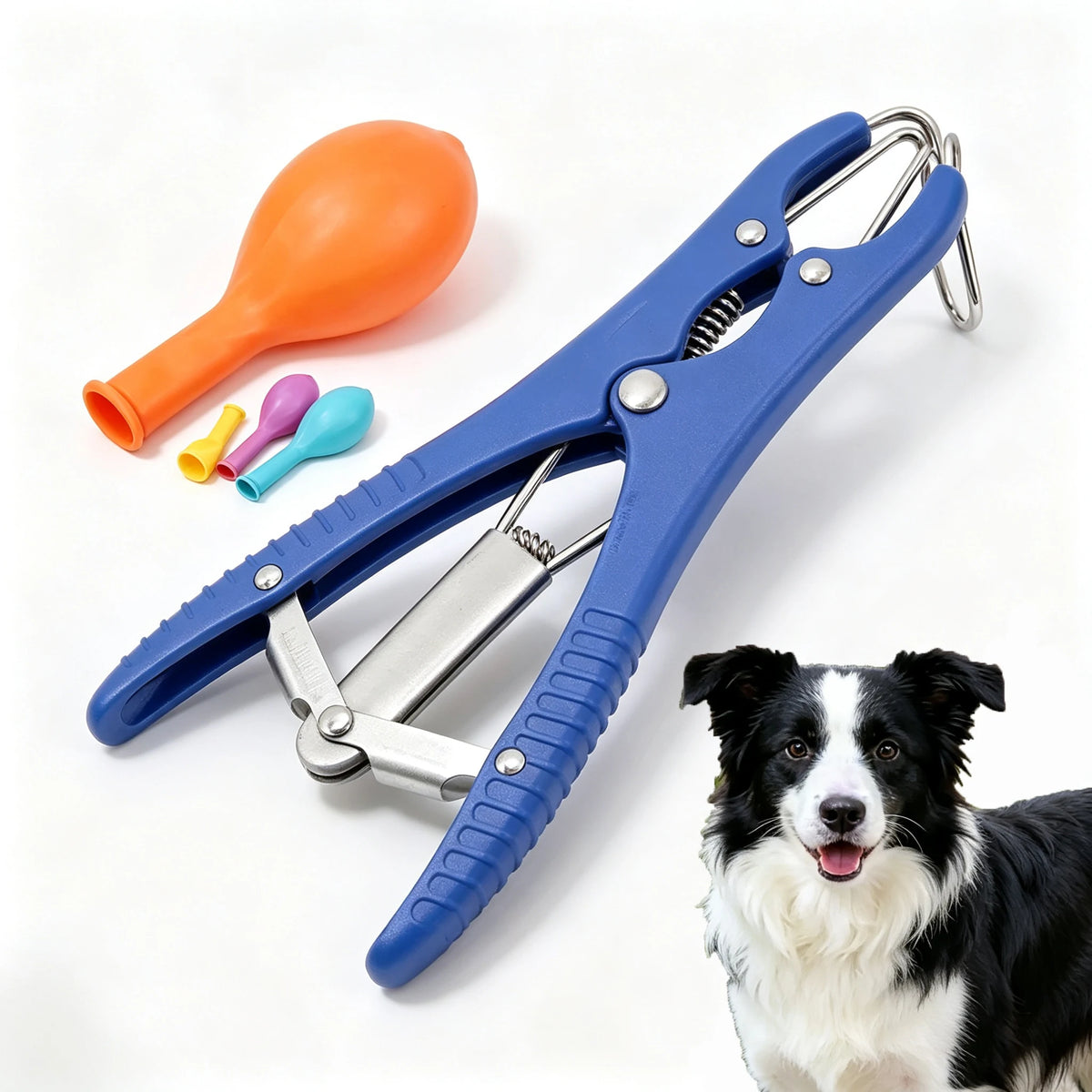 Disposable Dog Balloon Paw Boots with Expander Plier Set Dog Paw Boots QXL