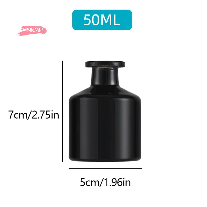 50ml Glass Reed Diffuser Bottle | Rattan Stick Aroma Set Reed Diffuser Bottle QXL