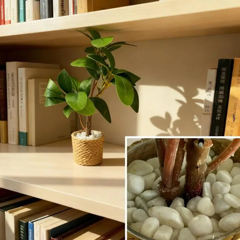 1/6 Scale Dollhouse Miniature Potted Plant | Resin Garden Decor Dollhouse Miniature QXL