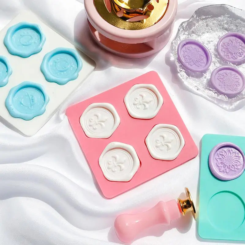 Wax Seal Silicone Mold Pad for 25mm Stamps | Reusable Wax Seal Mold Pad QXL