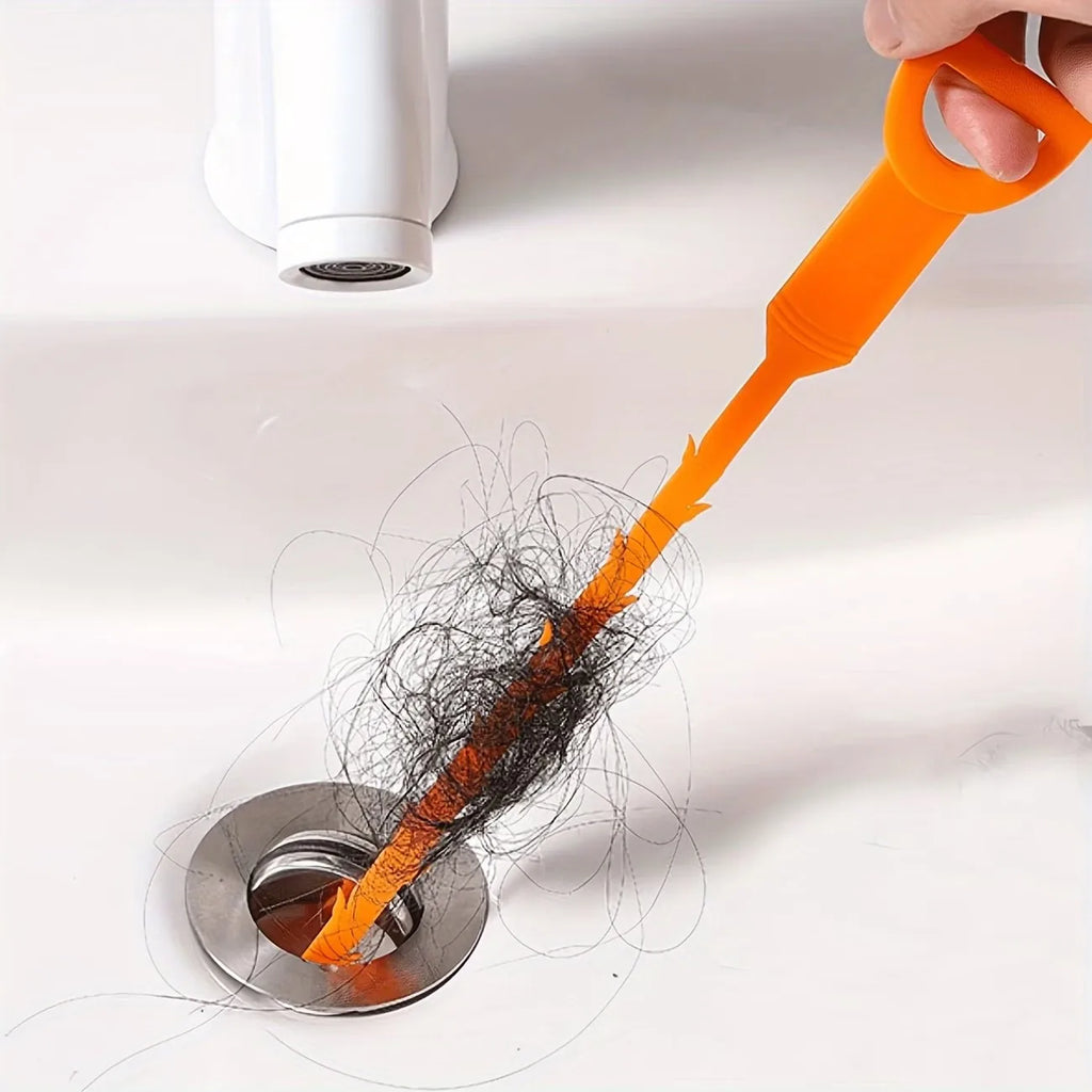 Drain Hair Catcher & Clog Remover – Sink, Shower & Bathtub Drain Hair Catcher QXL