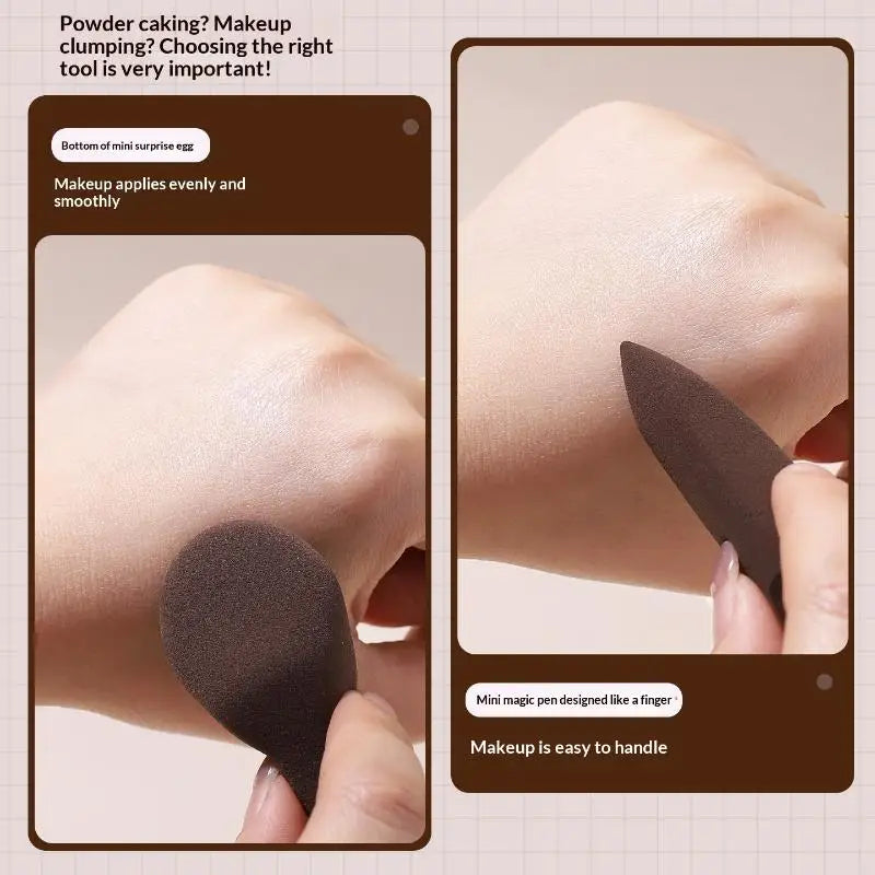 Hydrophilic Polyurethane Makeup Sponge | Blending Puff & Case Makeup Blending Sponge QXL