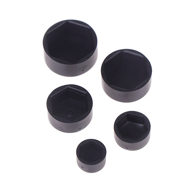 20-Pack Plastic Hex Nut Caps | Screw Dust Covers Nut Protective Caps QXL