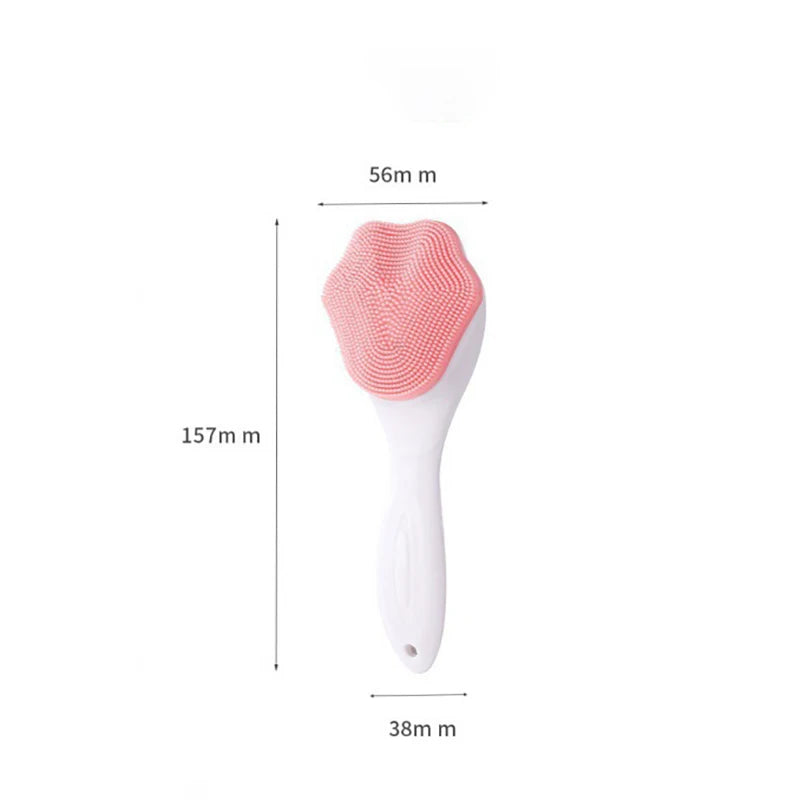 Soft Silicone Face Cleansing Brush | Deep Pore Exfoliator Facial Cleansing Brush QXL