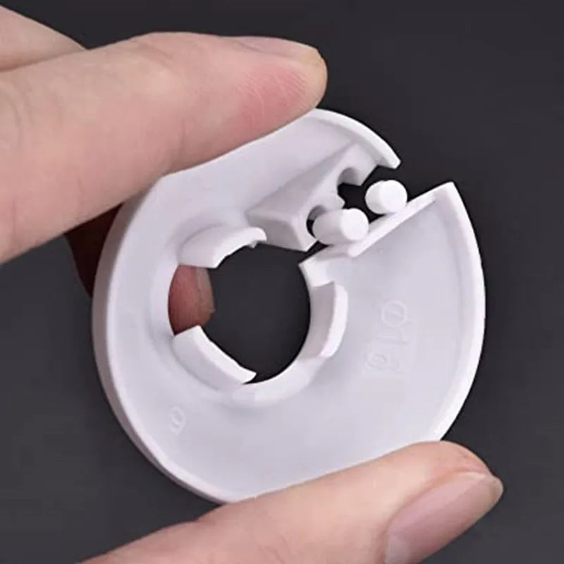 Decorative Plastic Pipe Covers | Floor & Wall Pipe Caps Decorative Pipe Caps QXL