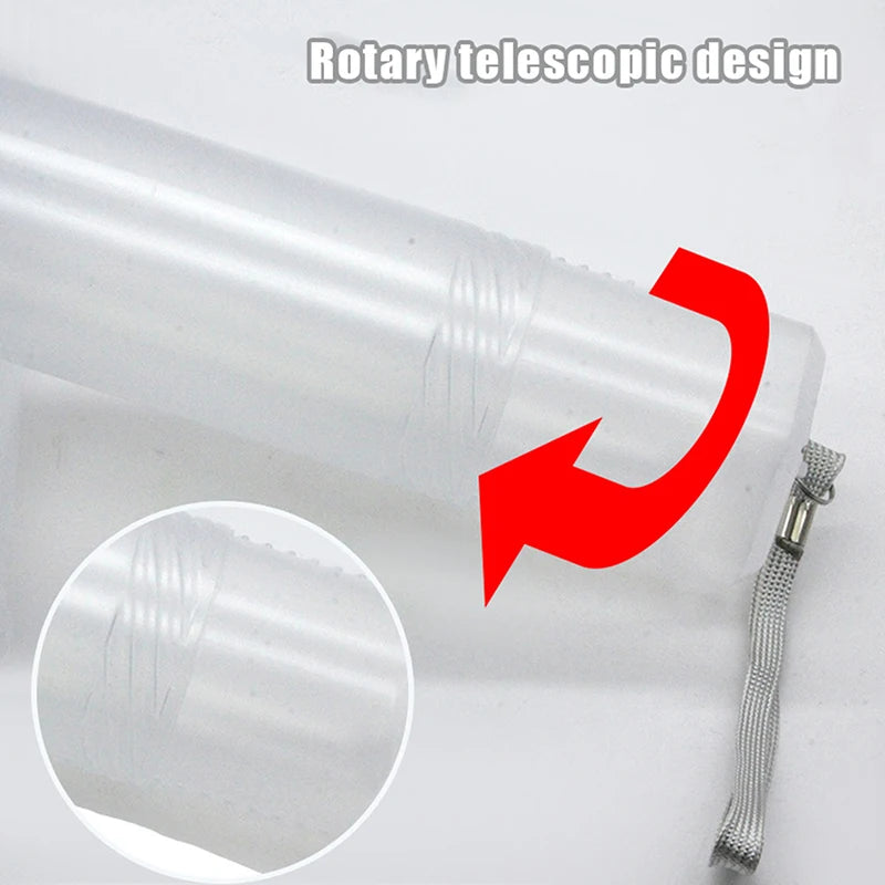 Transparent Telescopic Pen & Brush Holder | Art Storage Telescopic Pen Holder QXL