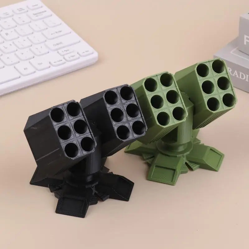 3D Missile Pen Holder | Creative Desktop Organizer Stand Desktop Pen Holder QXL