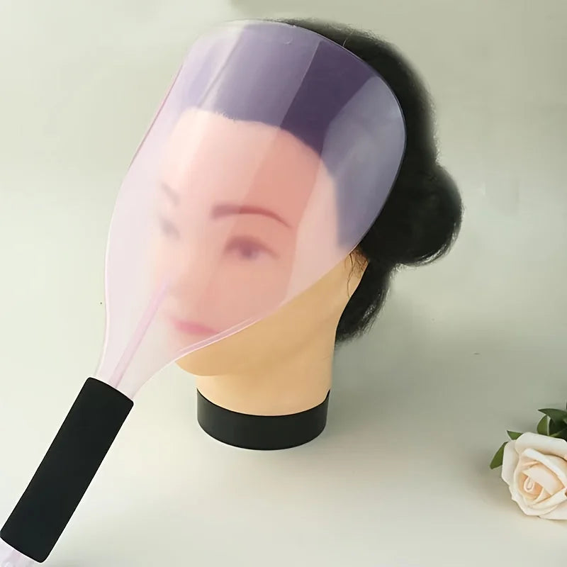 Reusable Haircut Face Shield with Sponge Handle | Salon Use Salon Face Shield QXL