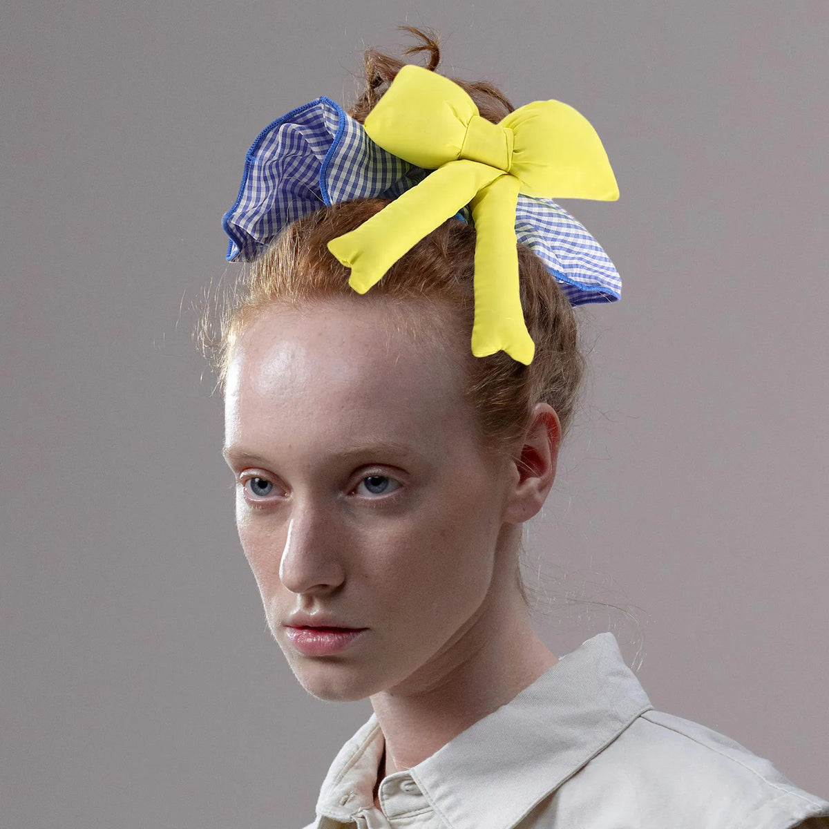Large Ruffled Hair Scrunchie – Elastic Ponytail Holder for Women Hair Scrunchie QXL