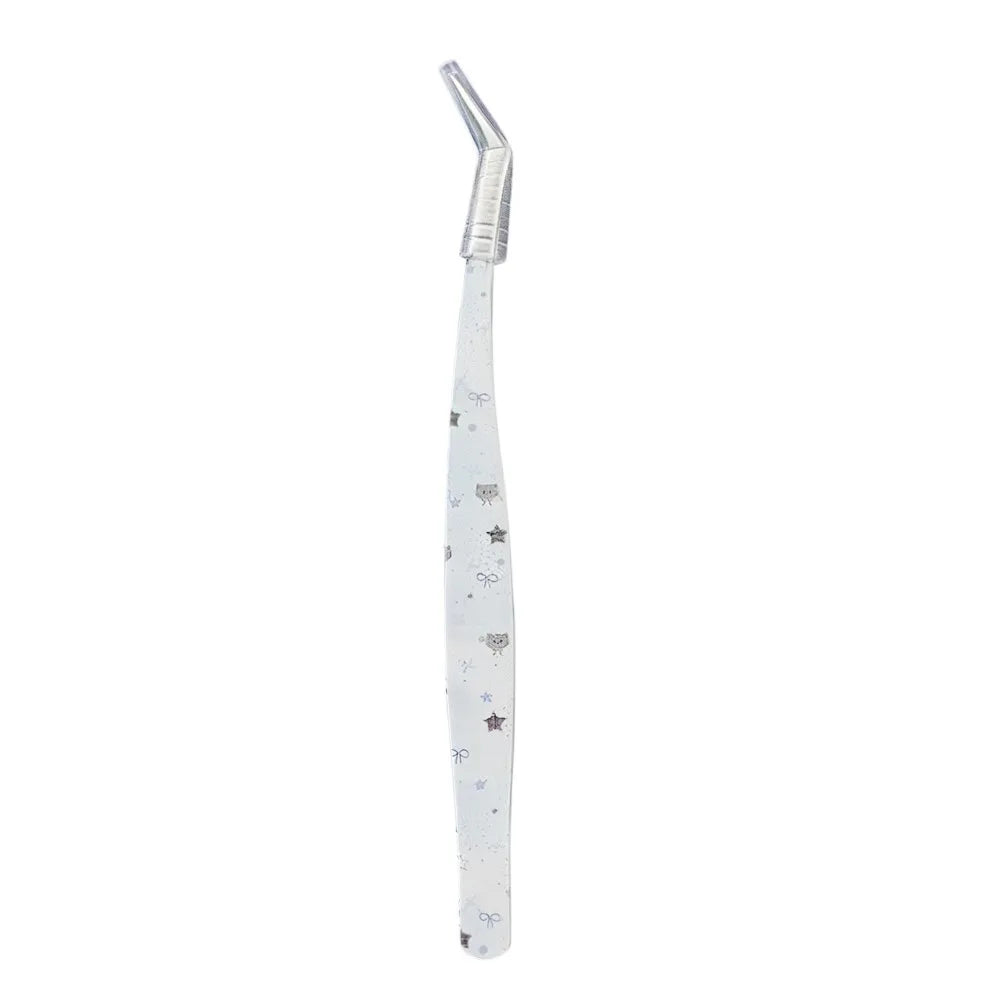Curved Lash Extension Tweezers | Anti-Static Stainless Steel Lash Extension Tweezer QXL Style 5