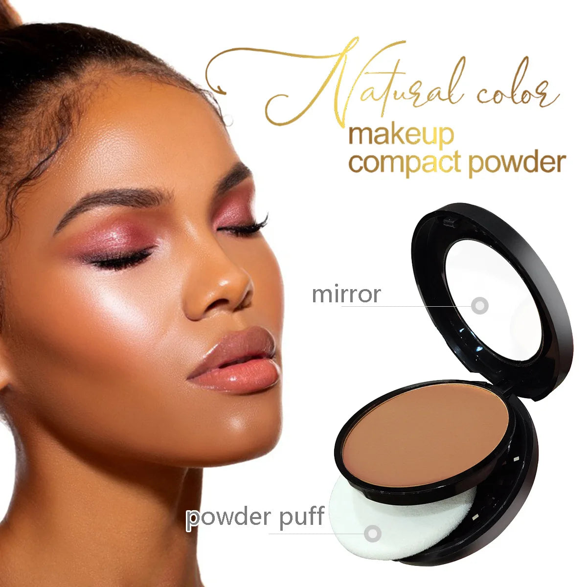 6-Color Matte Loose Setting Powder – Oil-Control & Waterproof Loose Setting Powder QXL
