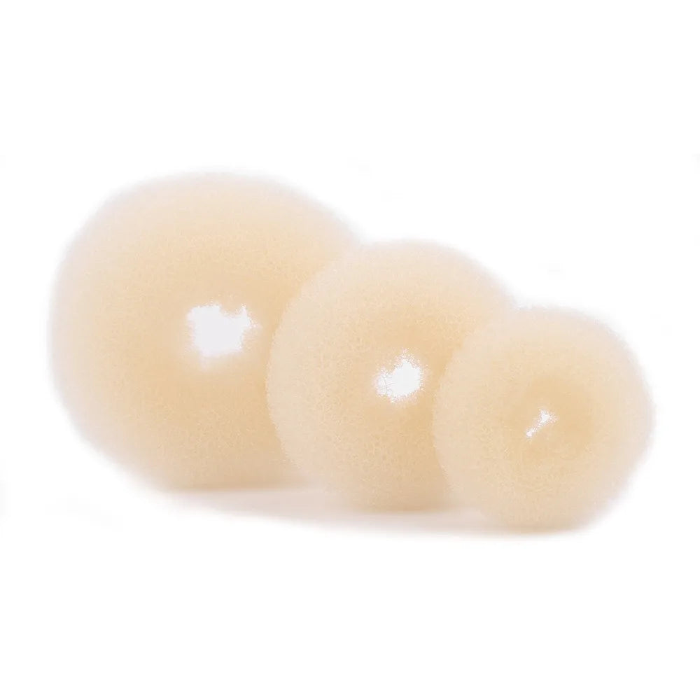 Magic Donut Hair Bun Maker Ring – Easy Updo Tool S/M/L Hair Bun Maker QXL