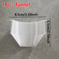 Washing Machine Drain Tray & Funnel | Anti-Leak Overflow Pan Washer Drain Tray QXL 1Pc Funnel