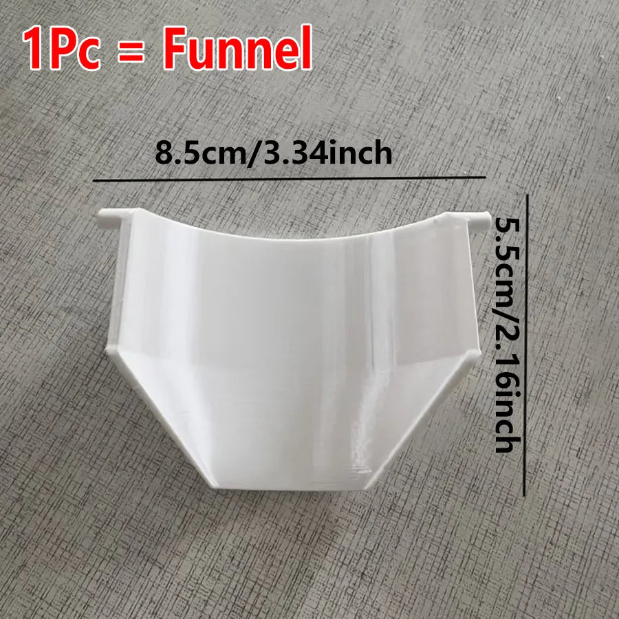 Washing Machine Drain Tray & Funnel | Anti-Leak Overflow Pan Washer Drain Tray QXL 1Pc Funnel