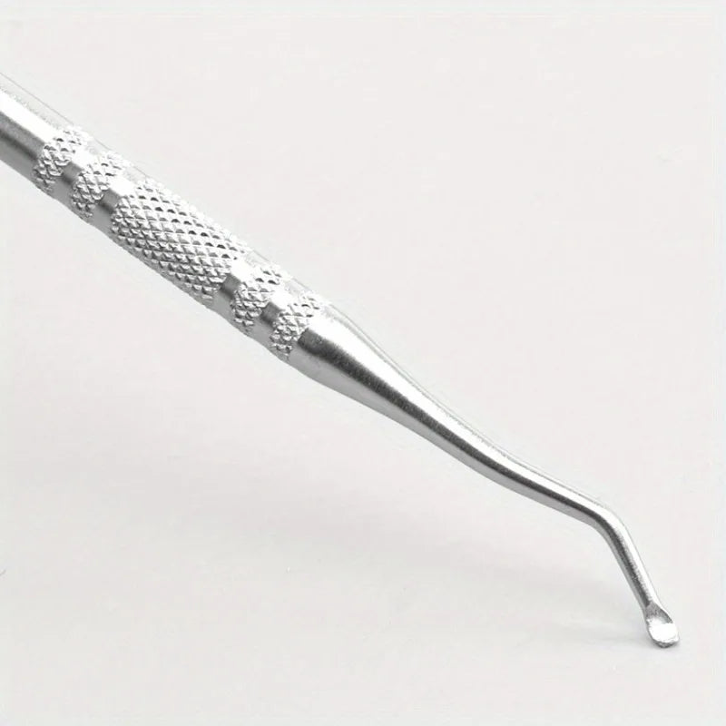 2-Pc Stainless Steel Pedicure Set – Nail Cleaner, File & Lifter Pedicure Tool Set QXL