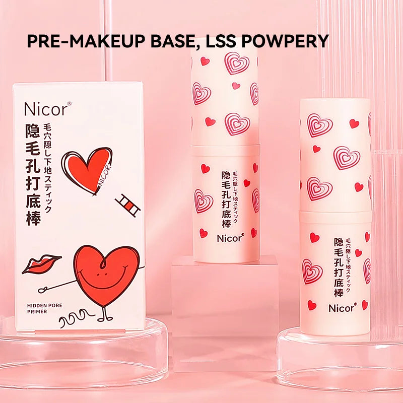 Matte Makeup Primer Stick | Long-Lasting Base & Smooth Finish Makeup Primer Stick QXL