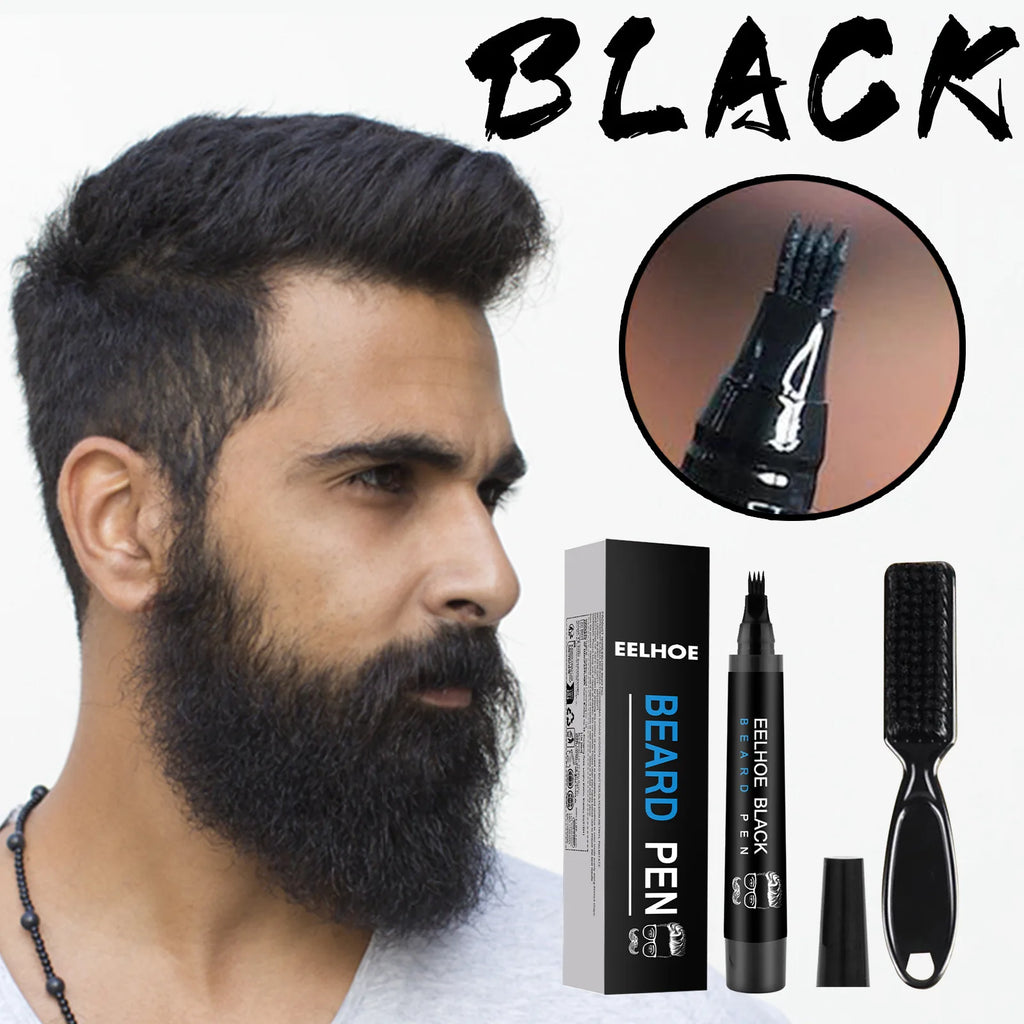 Beard Filling Pen Kit – Waterproof Beard Tracing Pen for Men Beard Filling Pen QXL