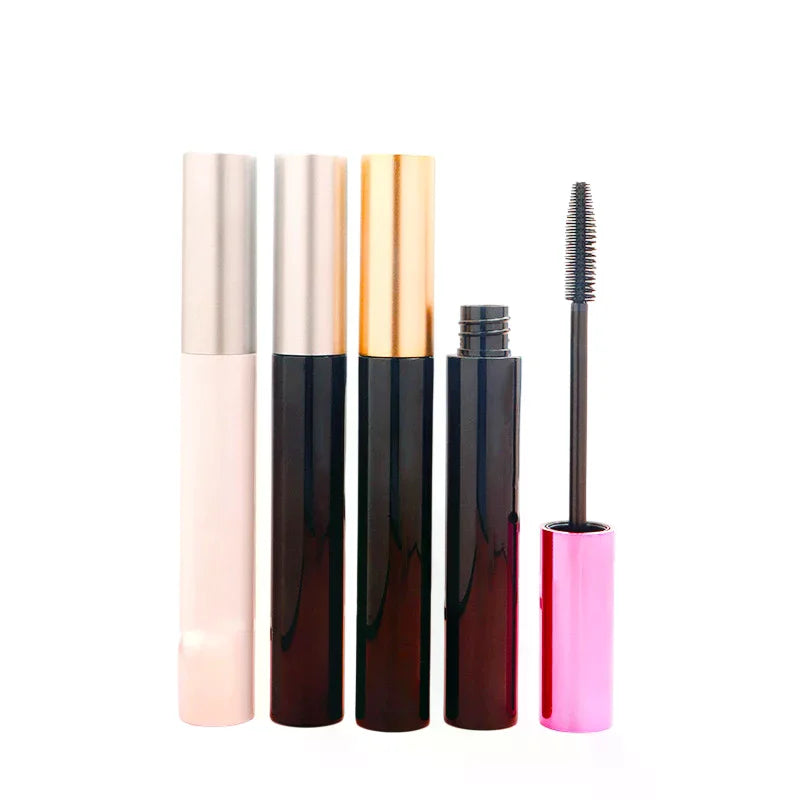10ml Refillable Empty Mascara Tube with Brush Rod | DIY Mascara Tube Container QXL
