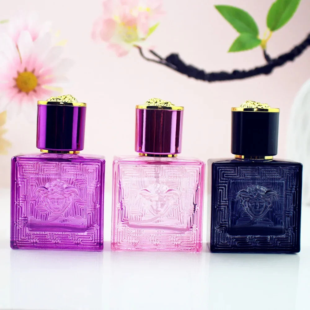 30ml Square Glass Perfume Spray Bottle | Refillable Atomizer Perfume Spray Bottle QXL